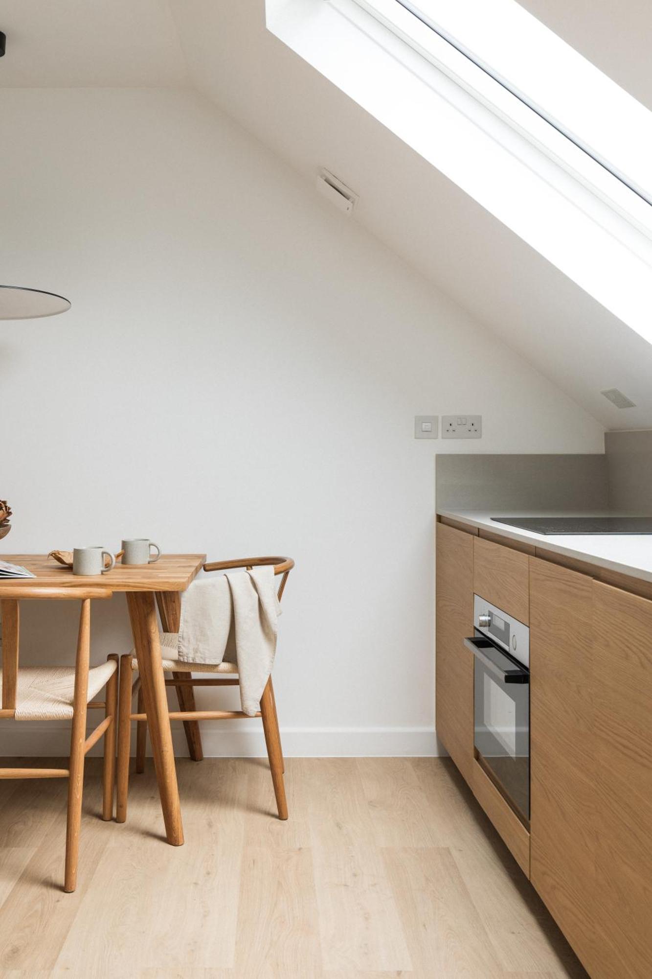 Japandi 2br Soft Minimal Flat With Attic